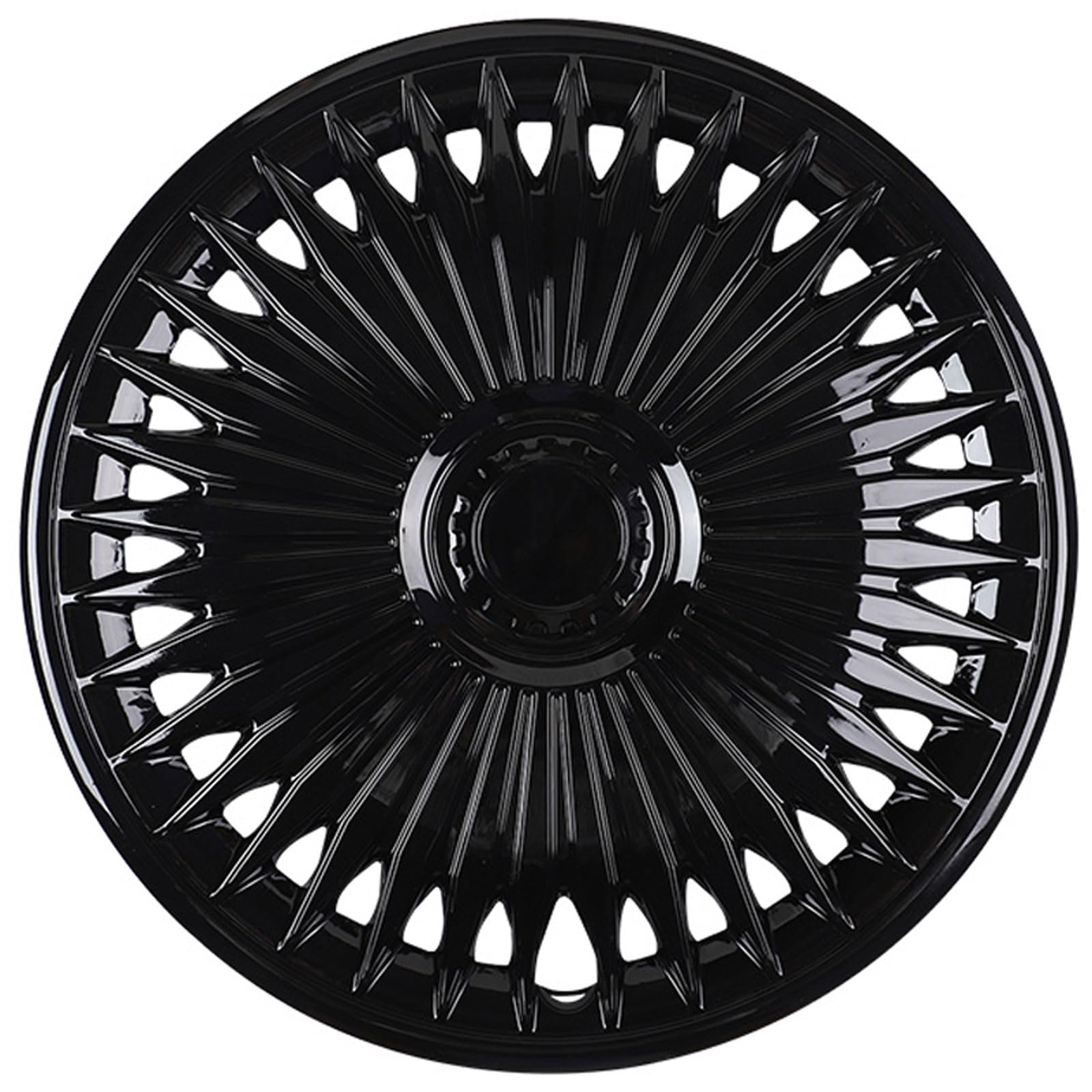 Osłony kół, Zestaw 4 kołpaków samochodowych, kołpaki uniwersal(Black)