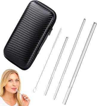 TOPBOMED Singing Straws Vocal Trainer for Voice Healing Aid and Vocal Training,Vocal Straw for SingersSilver