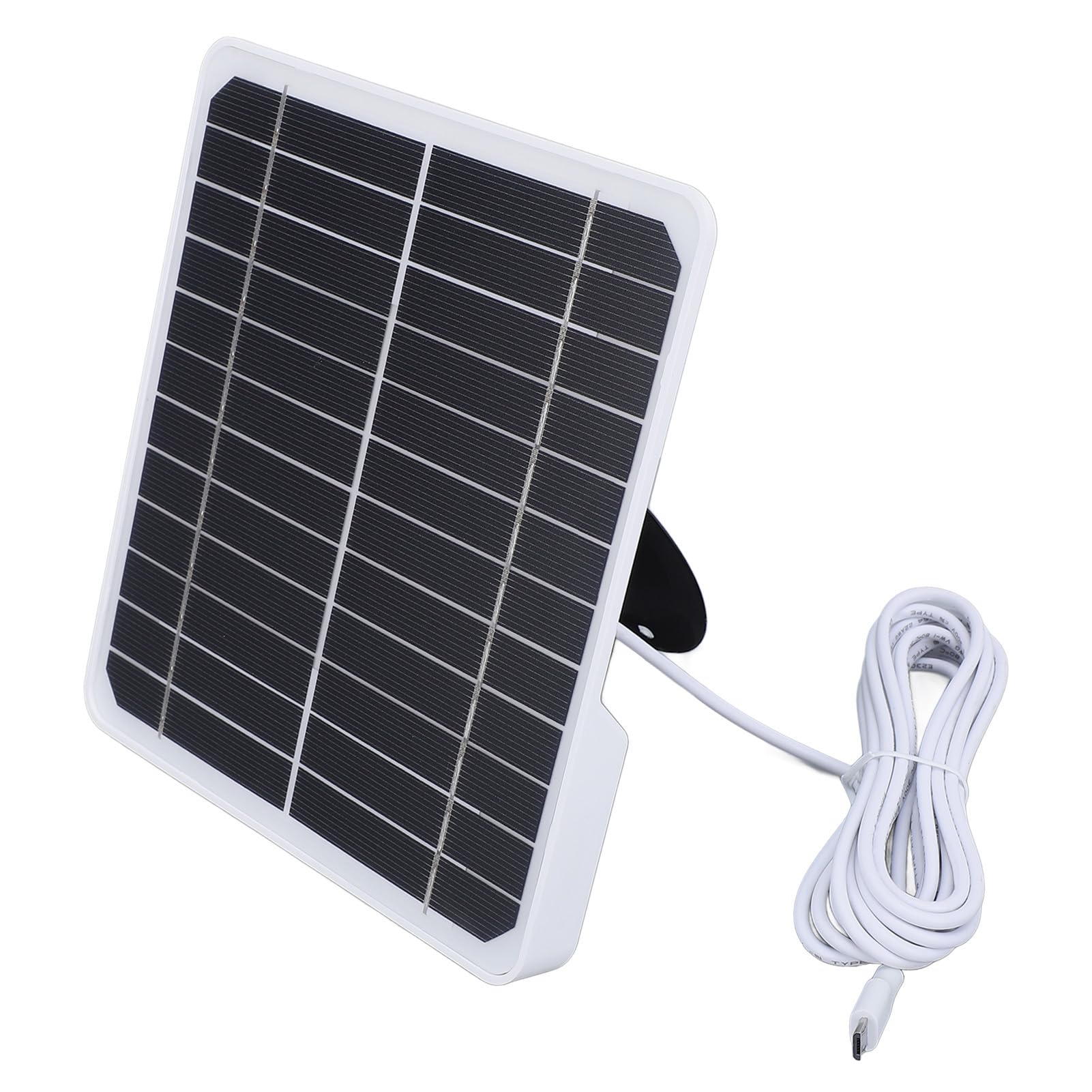 Topiky Panneau Solaire 20W IP68 Étanche pour Caméra de Surveillance