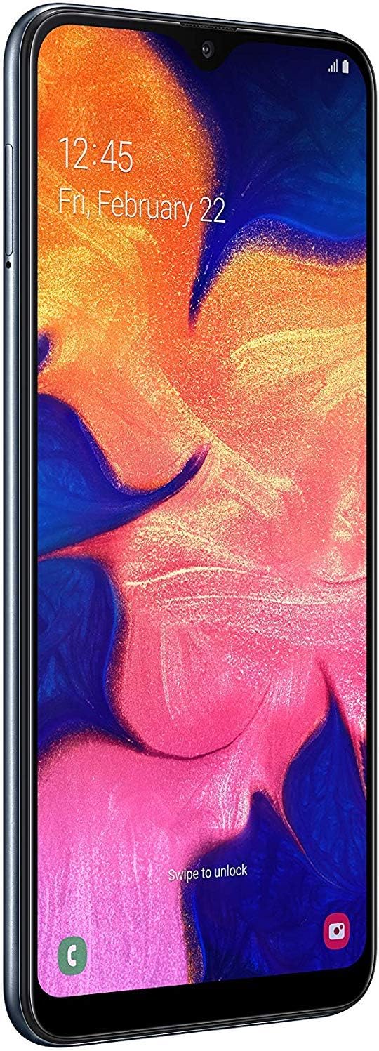 Samsung Galaxy A10 Mobile Phone; Sim Free Smartphone - Black (UK Version)