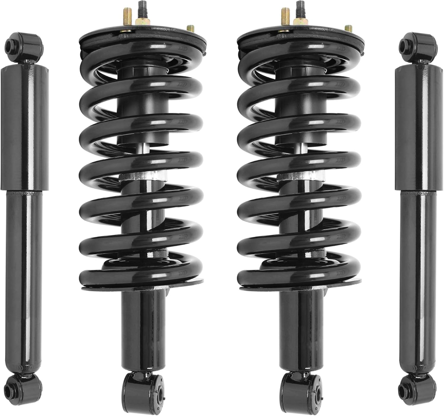 Unity Automotive 4-11302-255040-001 Front and Rear Replacement Complete Strut Assembly Shock Kit Fits 2005-2015 Nissan Armada : Automotive