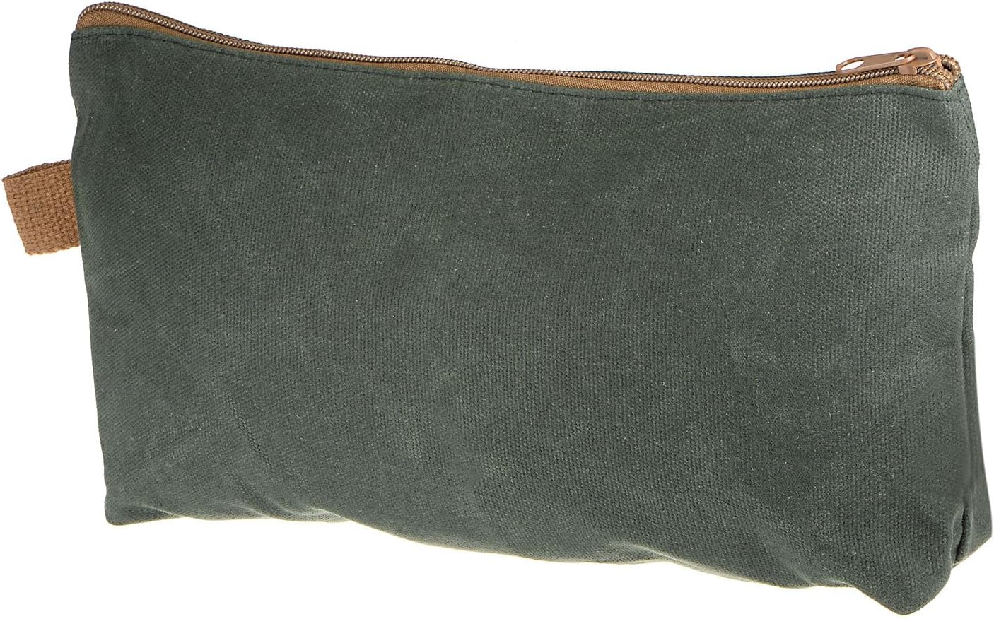 HARFINGTON Tool Pouch Bag 31cm x 6cm x 17cm Oxford Waterproof Zippered Tool Bags Pouches Small Tool Bags Tote Storage Organizers Socket Canvas Bags with Zipper for Tools, Green