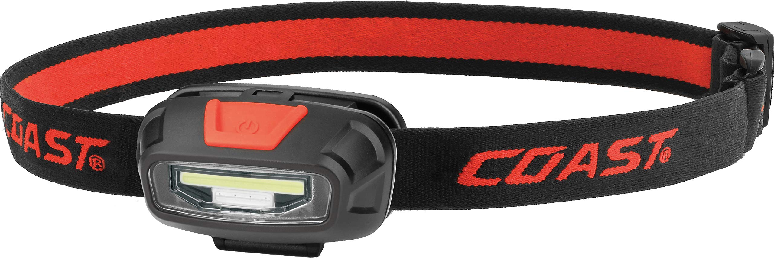 Hückmann Coast 143540 Head Lamp FL13 C.O.B LED Light Colour: White/Red Max. 250 lumens, Continuous and Flashing Light).
