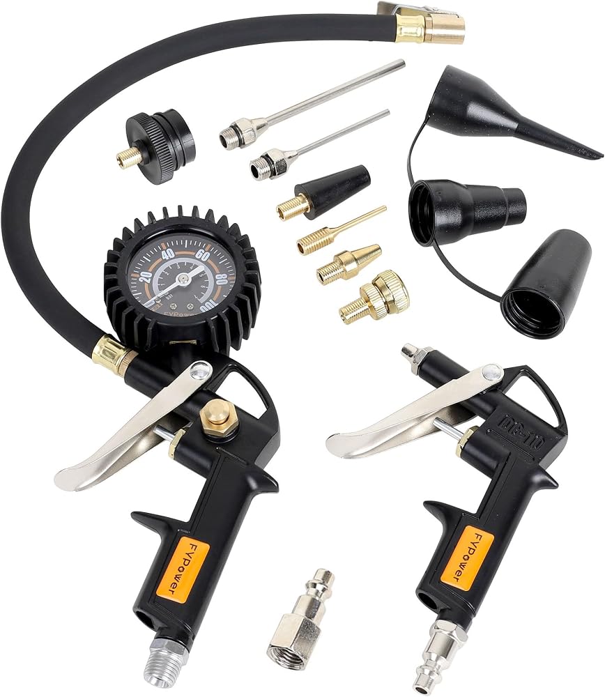 The Ultimate Heavy-Duty Air Compressor Kit for Convenient Tire Inflation and Tool Tasks
