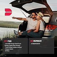 Vista 3 de BDFHYK ST360M1200S10 - Amortiguadores de gas de 36 pulgadas, 200 libras (890N), soporte de elevación para remolque de motos de nieve, cubierta