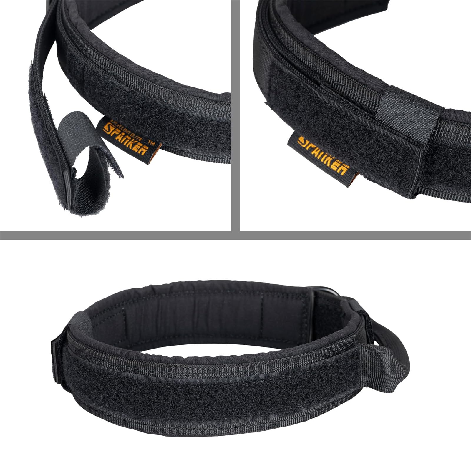 EXCELLENT ELITE SPANKER Militär-Hundehalsband – Mit D-Ring, Verstellbar, Für Große Hunde