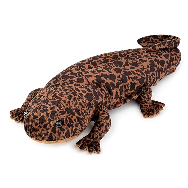 lilizzhoumax Peluche de Salamandra Gigante, 50 cm, Animal Acuático Realista Suave con Forma Detallada