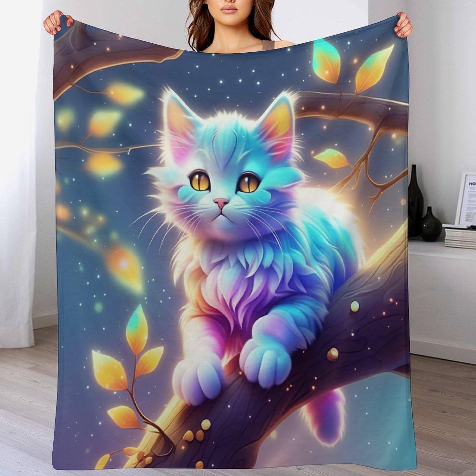 Manta de forro polar suave y cómoda de 180 x 200 cm para las cuatro estaciones