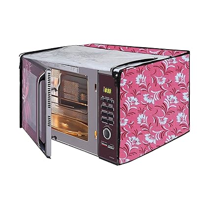 Aavya Unique Fashion Microwave Oven Cover Dust Proof & Water Proof for 21 Litre Convection Microwave Oven Cover,10,Multicolor