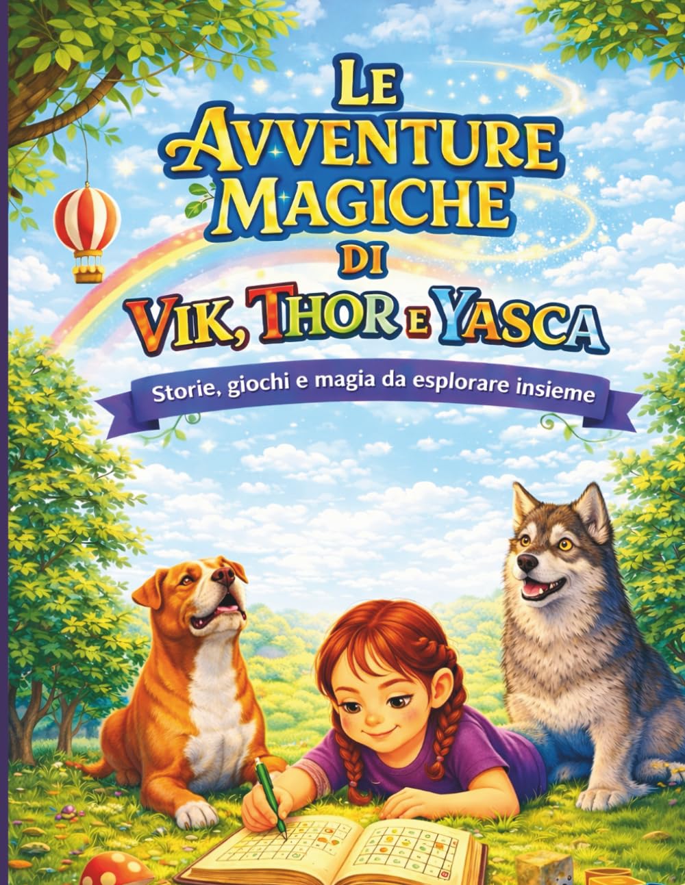 Le Avventure Magiche di Vik, Thor e Yasca: Storie, giochi e magia da esplorare insieme