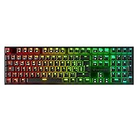 Oversteel - KOVAR Tastiera da gioco wireless, retroilluminata RGB