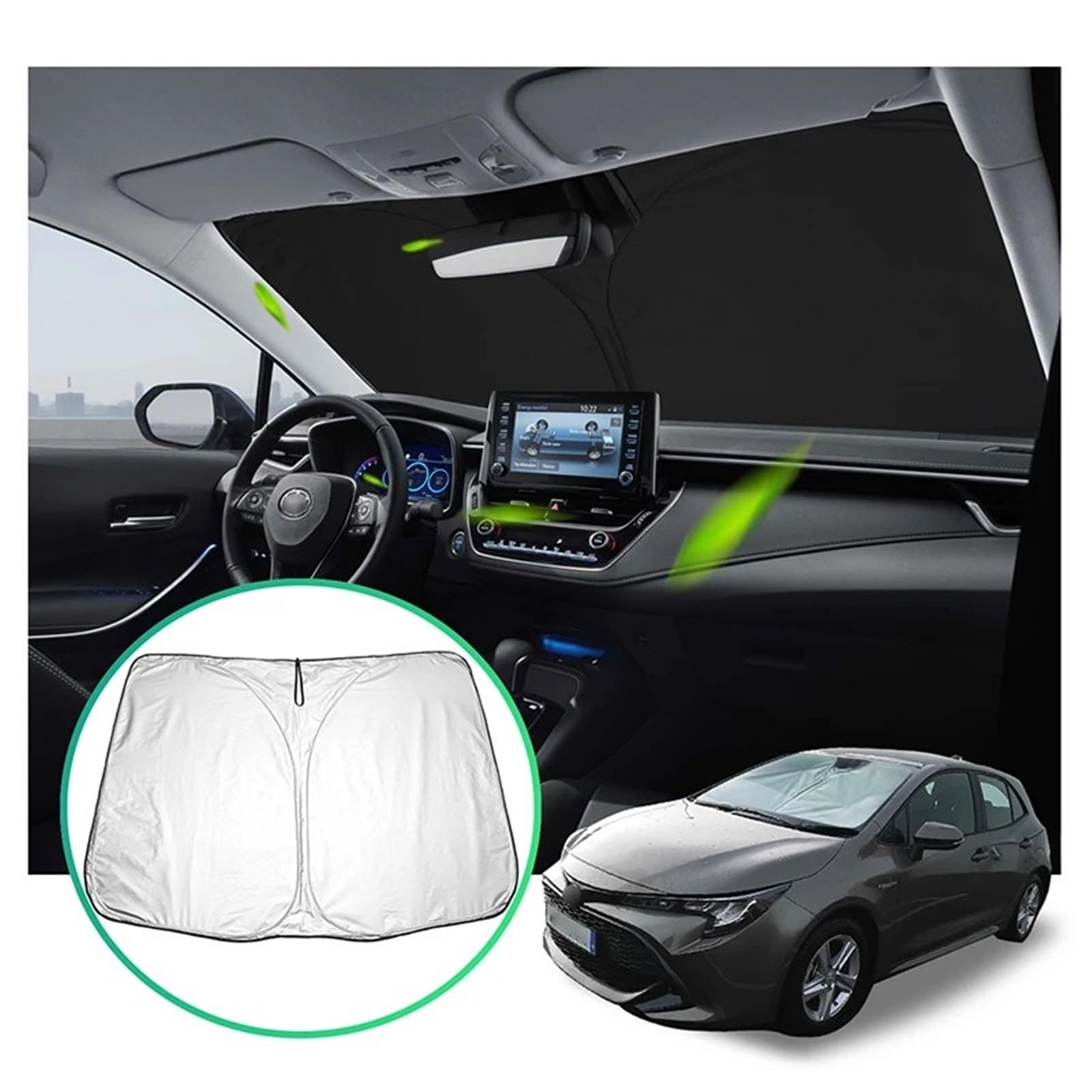 Zaslony Dzielace Samochód Do Toyota YARiS Cross Magnetic