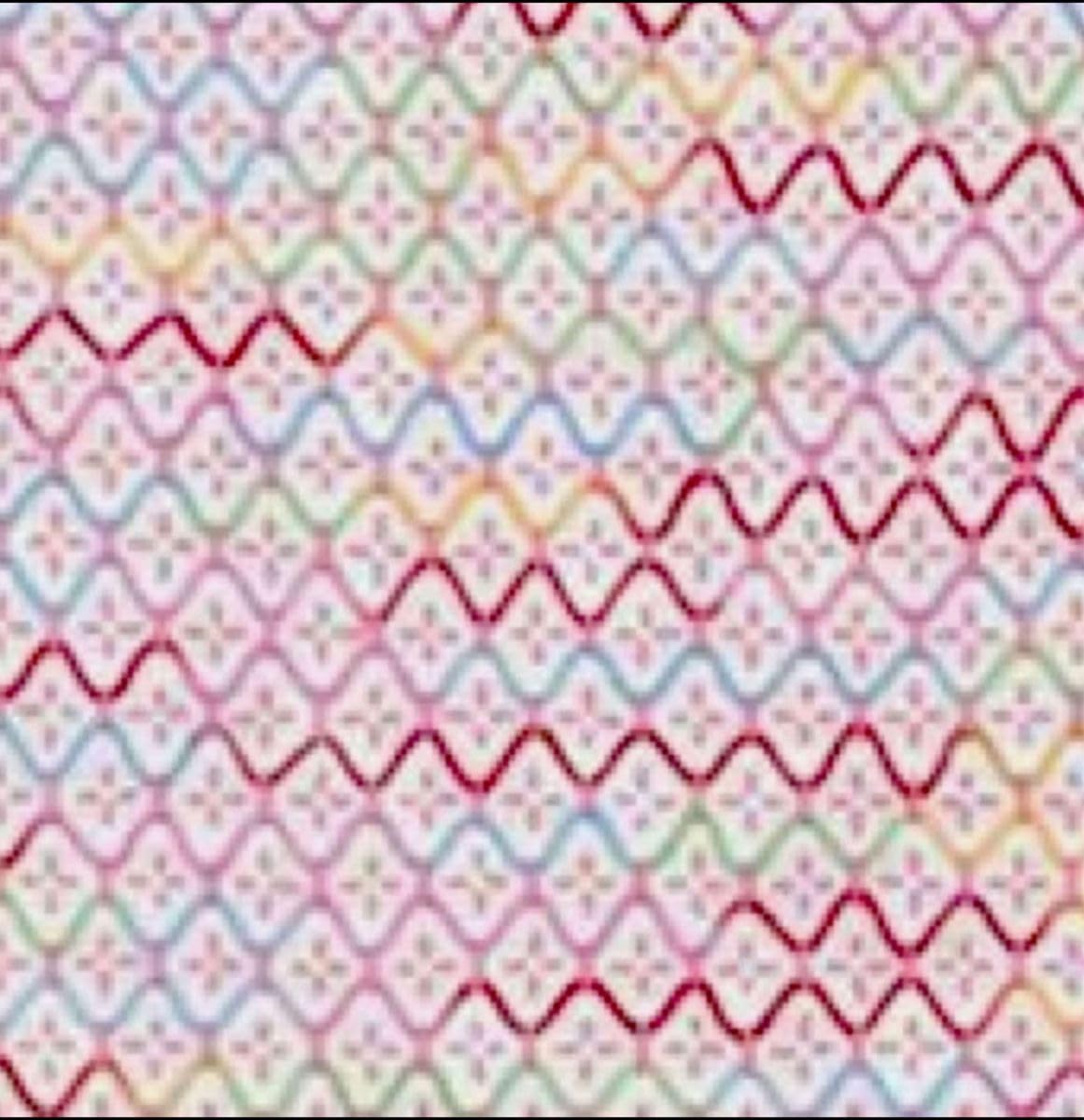 刺し子のクロス〈亀甲模様〉完成品　ホビーラホビーレ 刺し子のクロス〈亀甲模様〉完成品 ホビーラホビーレ