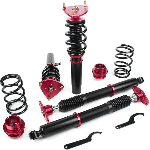 Coilovers Struts fit for Mazda for 3 2004-2013 Adjustable Height Coil Spring Shock SCITOO Suspension Assembly Struts Kit