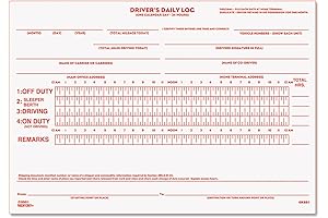 Rediform Daily Mileage Log Book