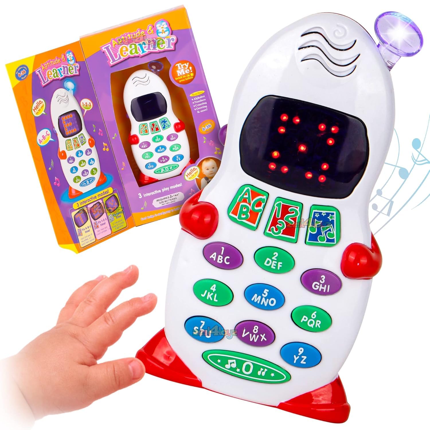 See full amazon price history chart for zest 4 toyz aptitude & learner phone abc and 123 learner mobile toy, led display for kids-Multi color zest 4 toyz aptitude & learner phone abc and 123 learner mobile toy, led display for kids-Multi color (B01ITI9Y0G) Amazon Price History, Amazon Price Tracker