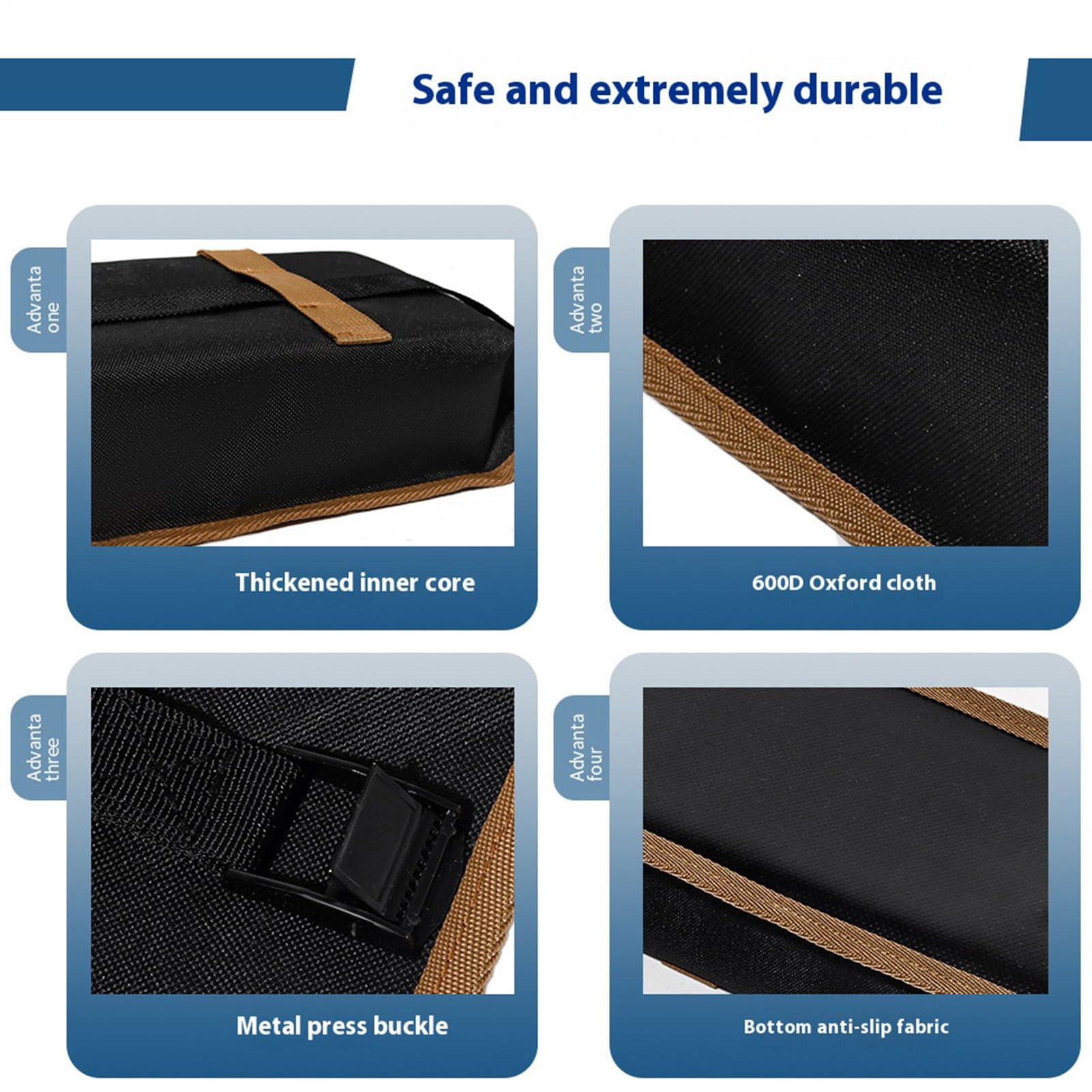 Pads Barres De Toit 2 Pièces Robustes Souples Antidérapants | Coussins De Toit Pour Barres Transversales Et Voitures Kayak Surf Snowboard Ski Planche Universels Voiture Camping-Car
