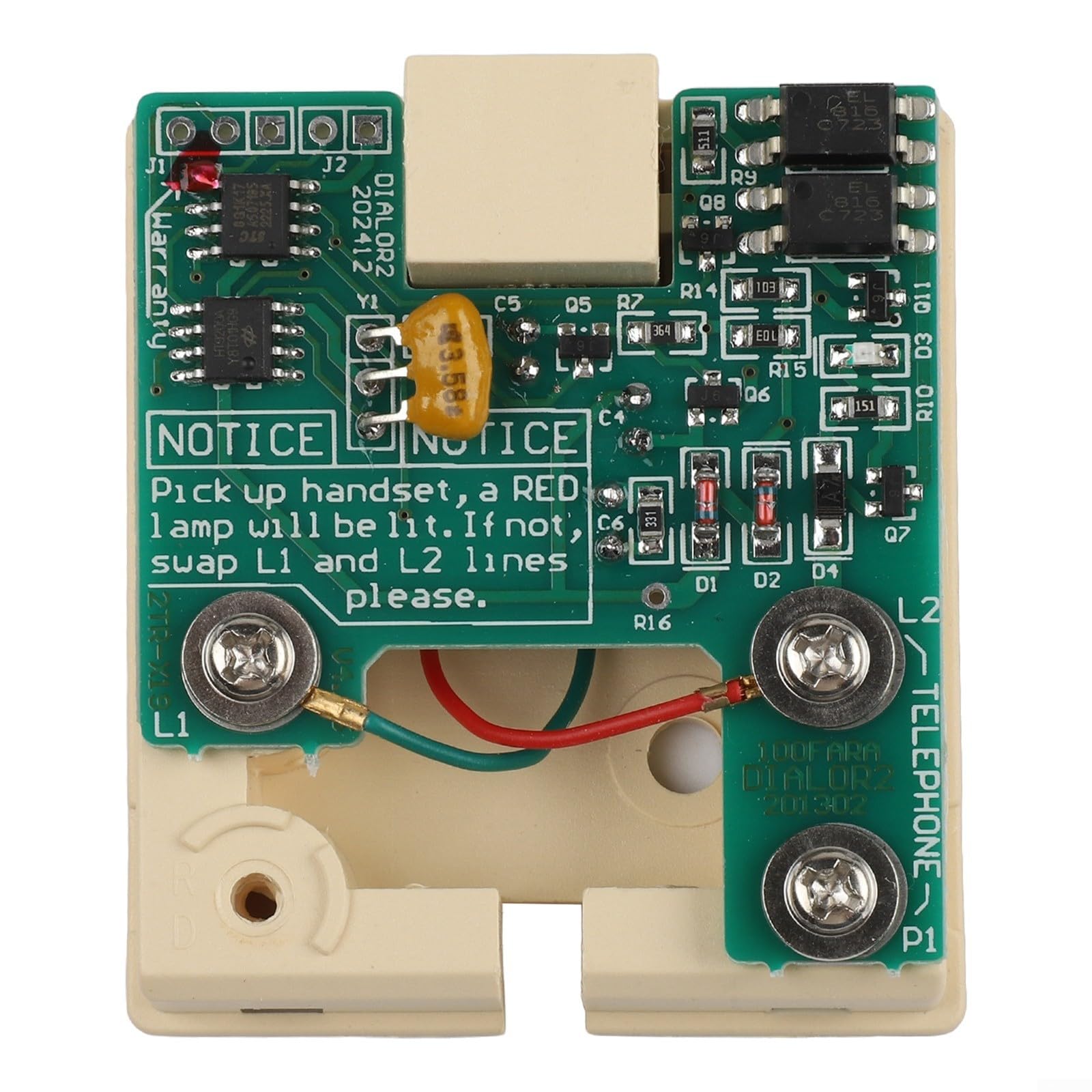 Rotary Phone Pulse Signal to Dual Tone Multi Frequency Converter Module for Use with Modern Switches
