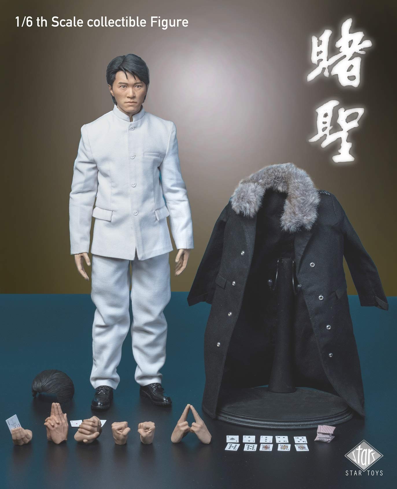STAR TOYS 1/6 賭聖 STT-002 Amazon.com: Star Toys STT002 1/6 Scale All for The Winner