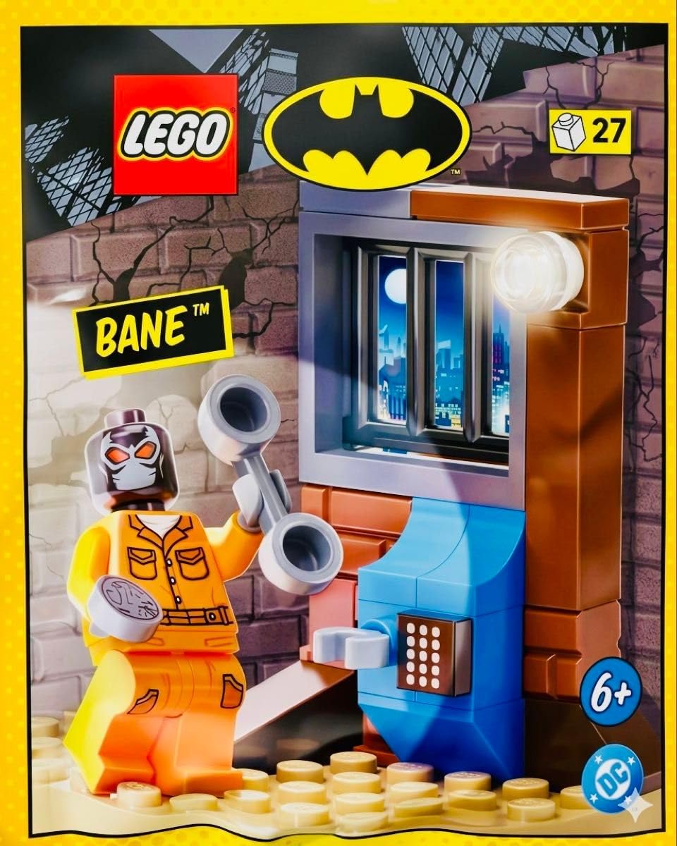 LEGO DC Super Heroes Batman: Bane Minifigure with Prison Cell Mini Set