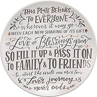 Algopix Similar Product 10 - Primitives by Kathy Giving Plate  This