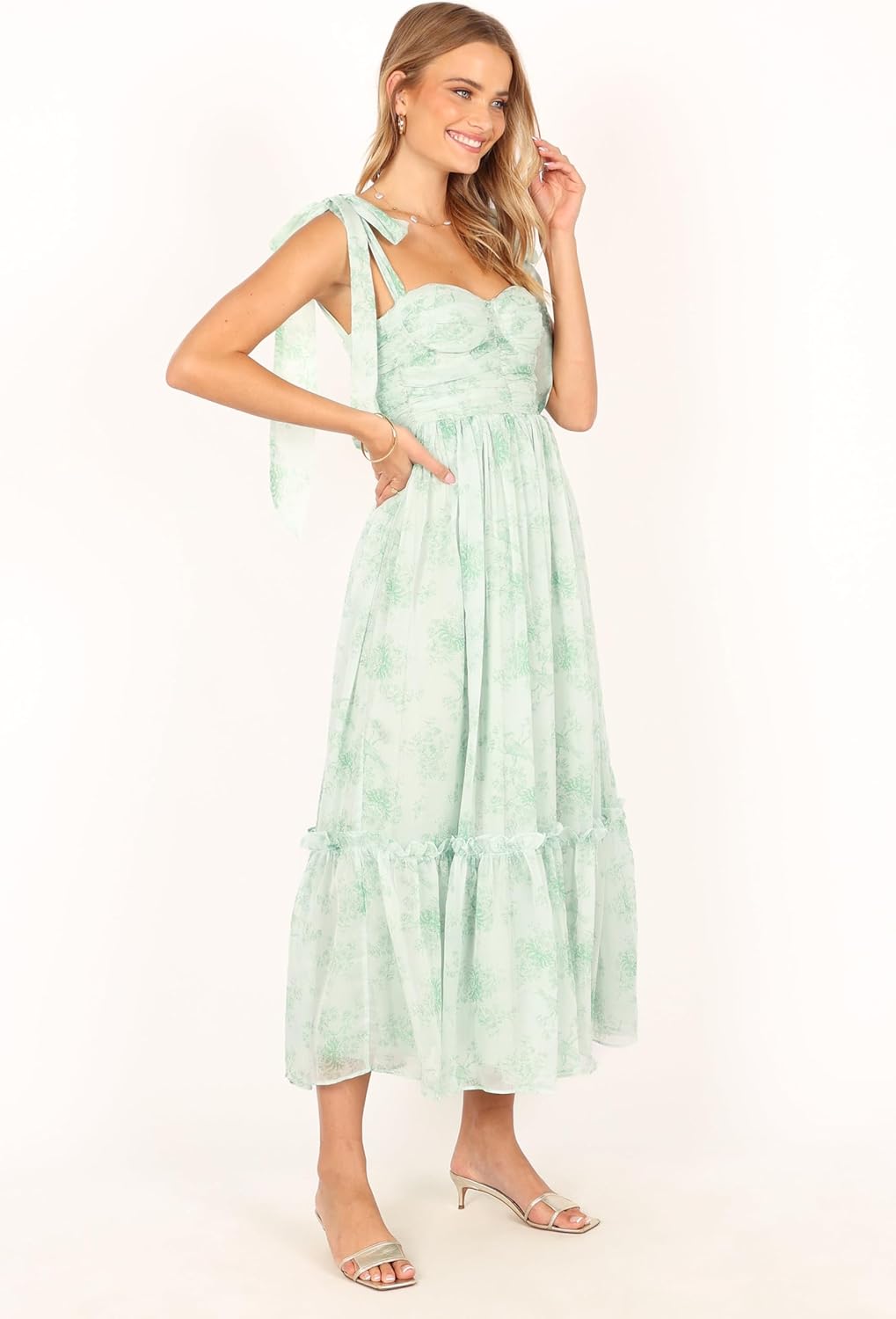 Petal & Pup Womens Floret Midi Dress - Image 9