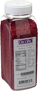 Red Sprinkles for Baking | Cake & Cookie Decorating | 26 oz