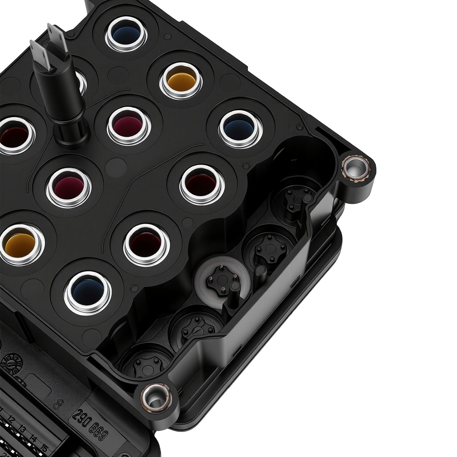 Naroote Módulo de Control ABS de Repuesto para Diseño Duradero que Restaura el Rendimiento de Frenado Apto para Modelos 2012-2014 ABS Metal 1 Unidad