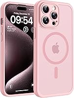 Vista 170 de TOCOL Funda magnética 3 en 1 para iPhone 14 Pro, mejorada [protección completa de cámara] con 2 protectores de pantalla, funda de grado militar