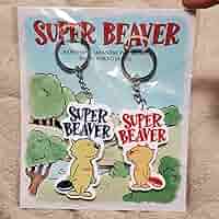 SUPER BEAVER マスコットキーホルダー　2個セット SUPER BEAVER マスクドビーバーマスコットキーホルダー 2個