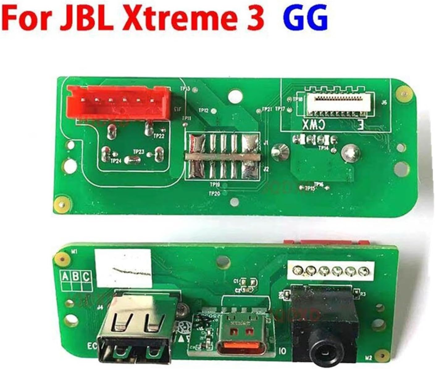 Replacement Power Charging Port Board for JBL Xtreme 3 Version Part