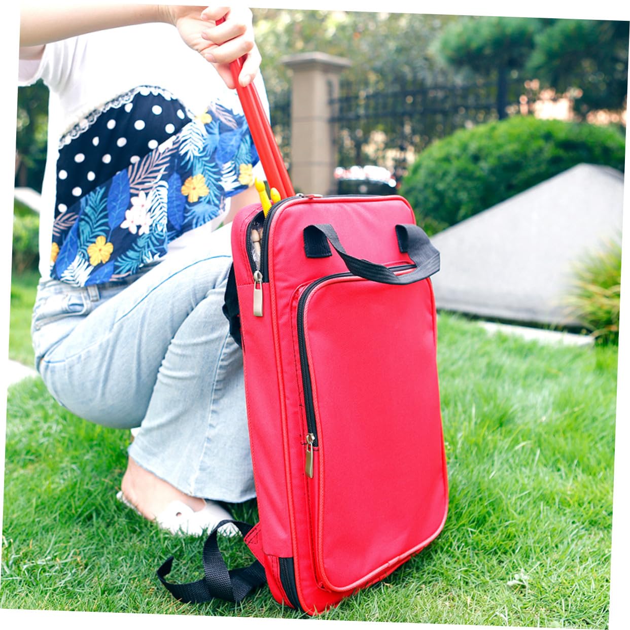 VANZACK Borsa Per Bacchette Custodia Per Bacchette Accessorio Per Batteria Capacità Leggero e Facile Da Trasportare