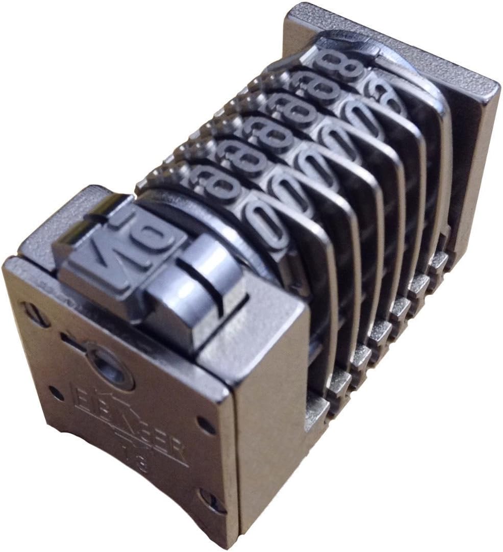 Numbering Machine 6 Digits Backwards Model 13