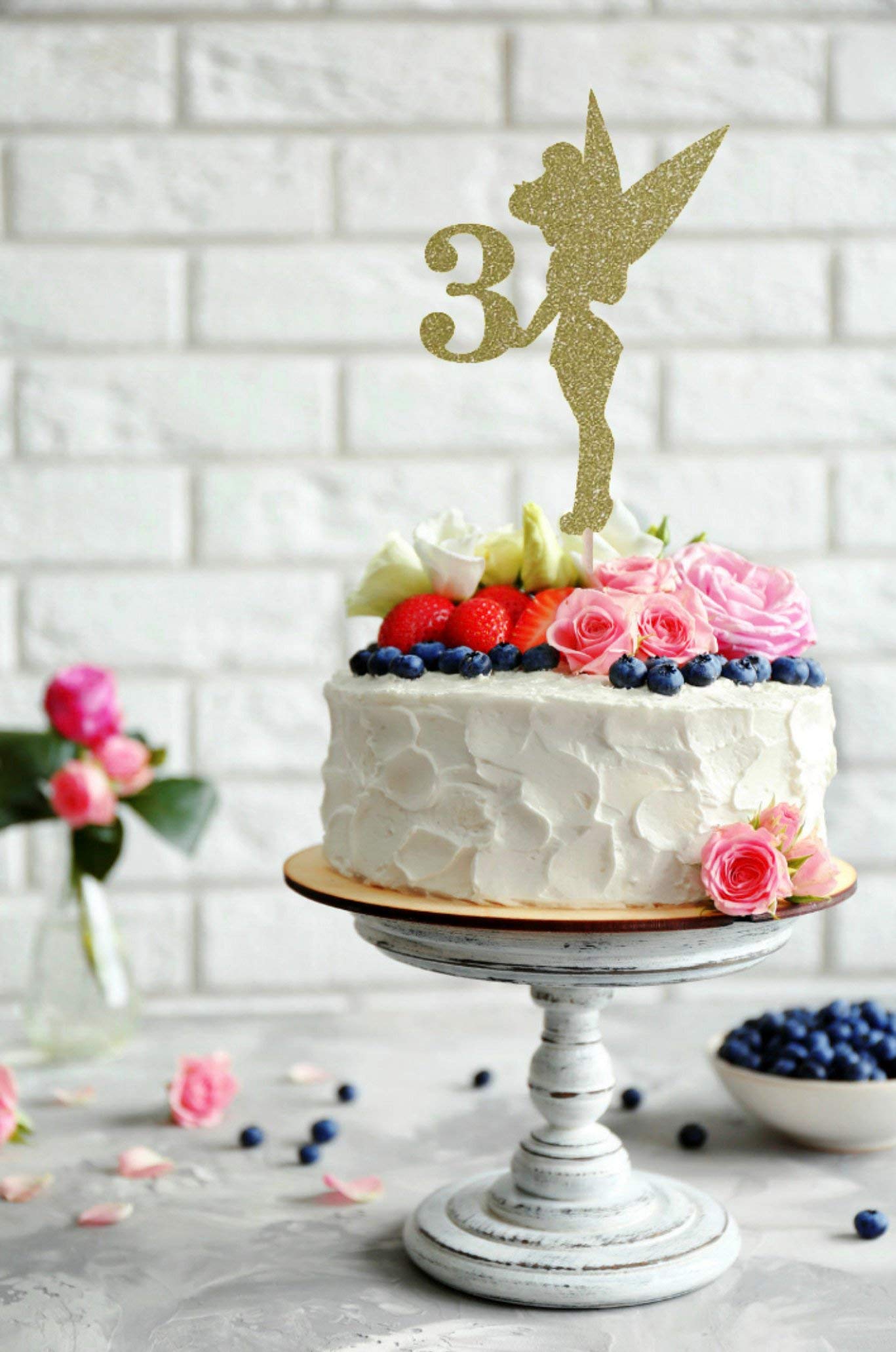 Buy Any Age Tinker Bell Cake Topper Tinker Bell Age Cake Topper