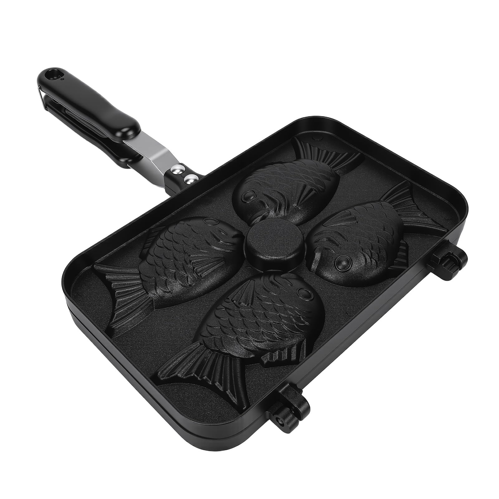 Pongnas Station de Charge 3 Pouces avec Horloge Numérique – Support Rapide 15 W pour écouteurs Smartwatch – Bureau Compact avec Câble Type-C