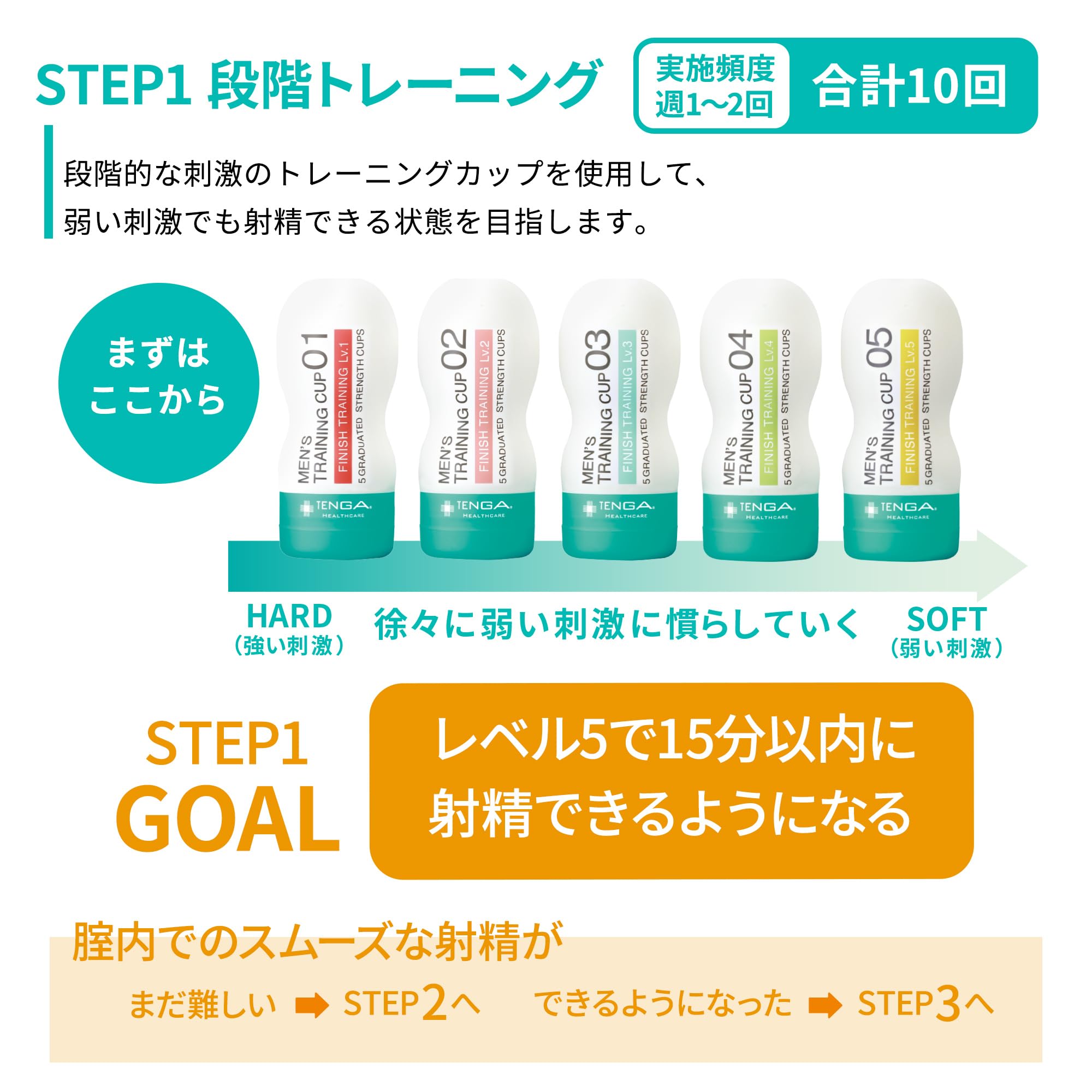 【値下早い者勝ち】ほぼ新品TRAINING TETRAトレーニングテトラ　テンガ TENGA Healthcare TRAINING TETRA 腰振りのトレーニング