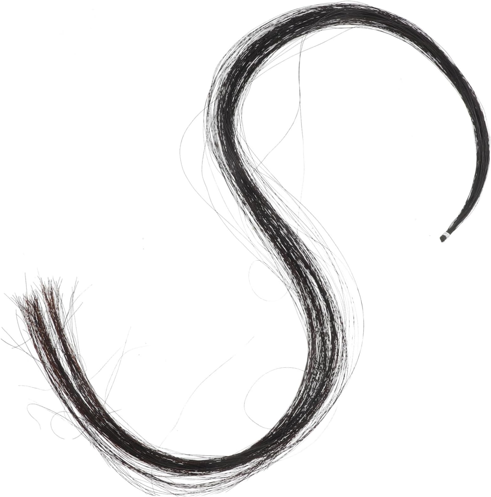 LevemoloCello Bow Ponytail Bow Rehair Tool Cello Horse Hair Cello Supply Violin Rehair Bow Hair for Cello Violin Accessories Instrument Accessories Professional Cello Bow Hair Black Bows