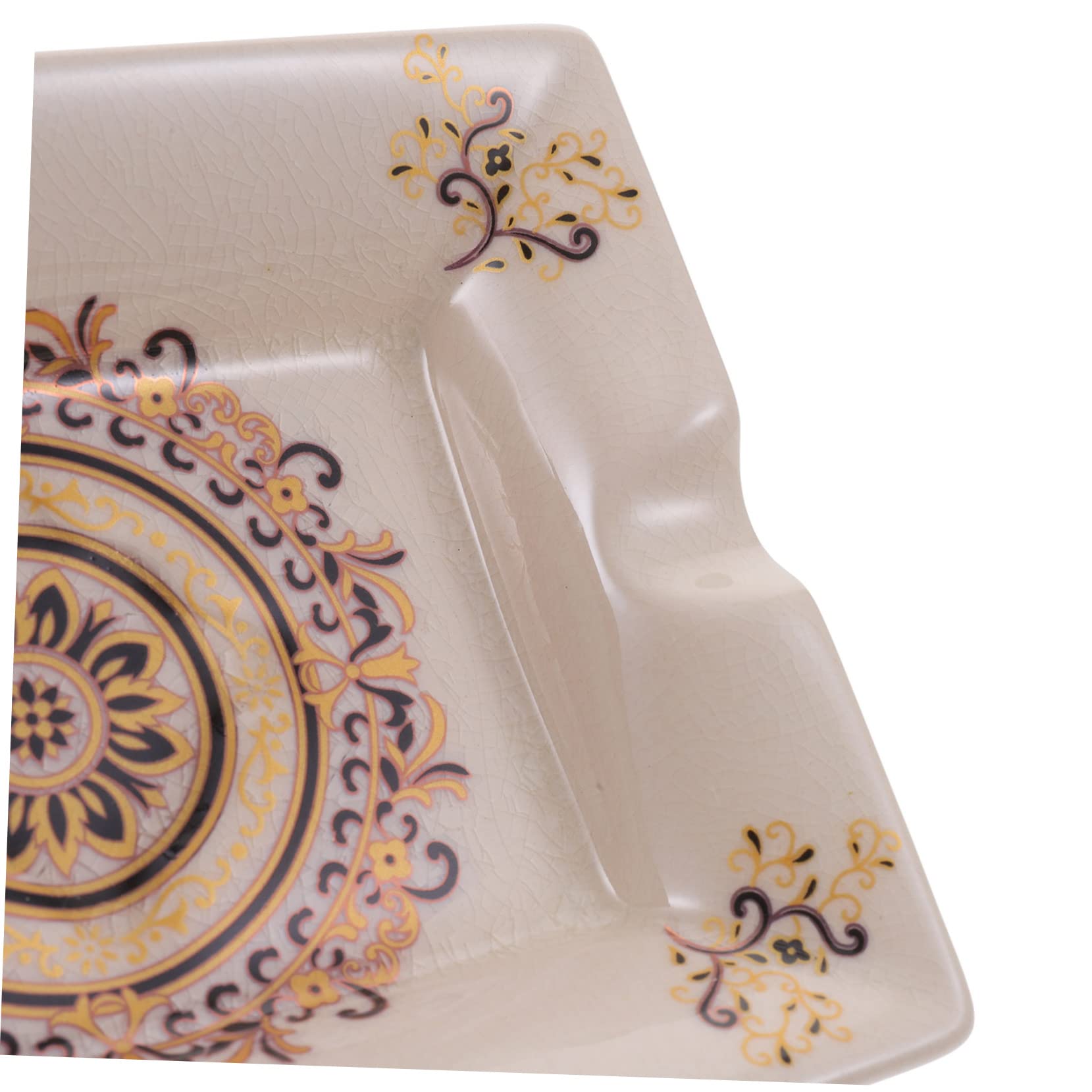 Jabonera de Cerámica Retro Europea para Baño, Encimera | Pastilla de Jabón y Esponjas, Colocación Estable, Entorno Ventilado y Limpieza Mantenida
