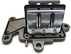 Motor de barco 63W-13610 Conjunto de válvula de lengüeta de admisión T15-04050000 para Yamaha Parsun Hidea fuera de borda 9.9HP - 15HP 2 tiempos motor