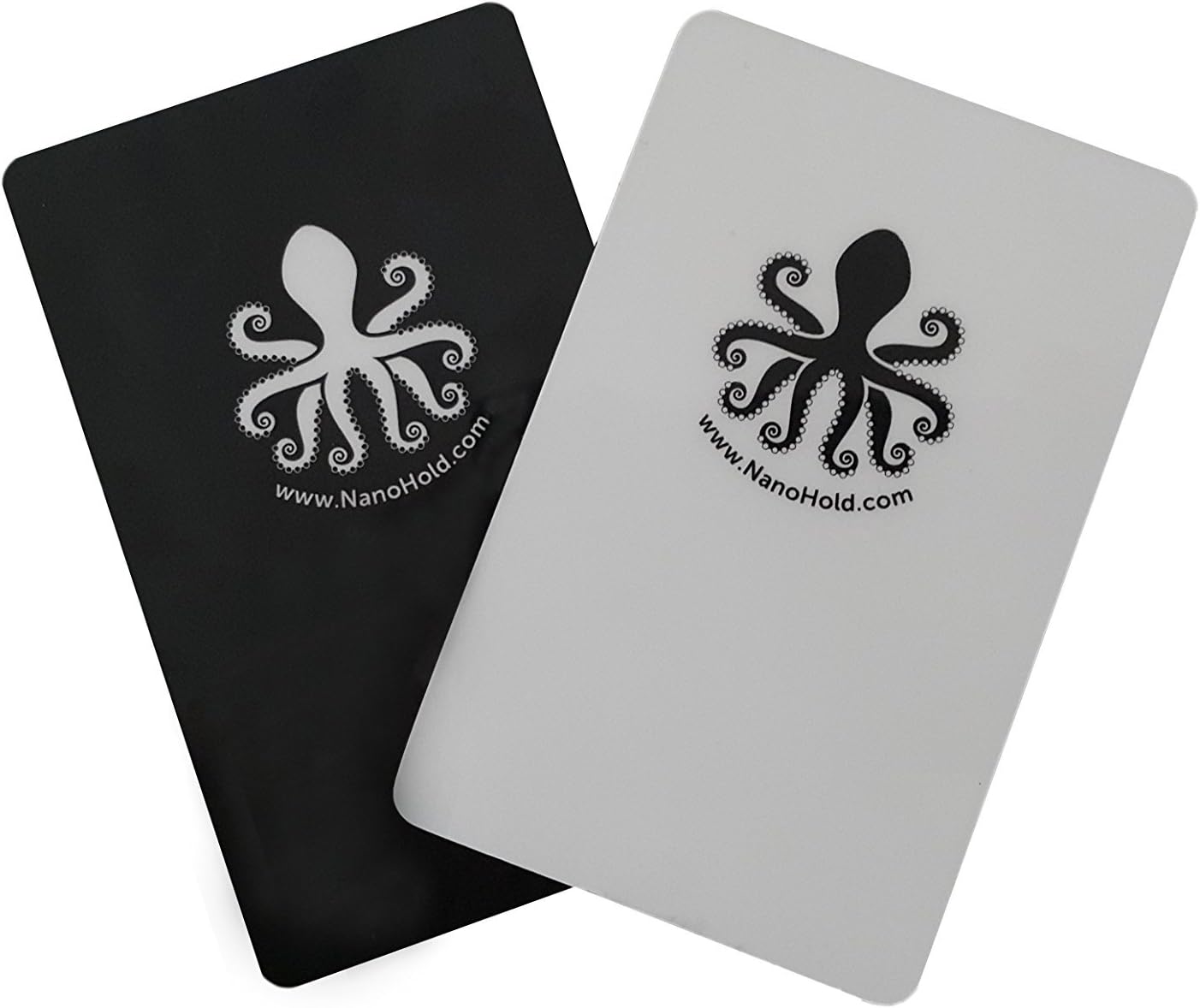 NanoHold Mobile Device Holder-Credit Card Sized Suction Phone Holder-Home or Car Ready