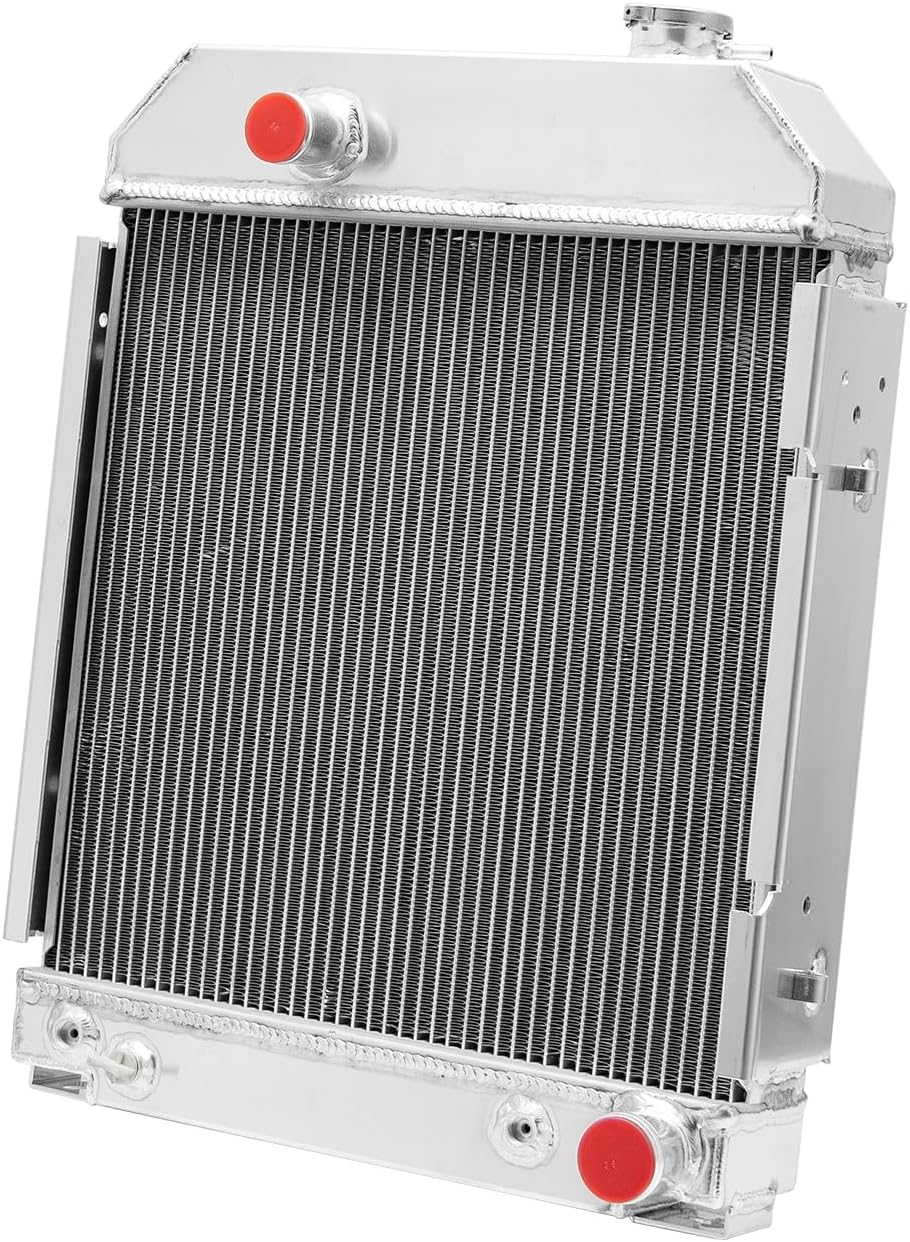 4 Row Aluminum Tractor Radiator Fits for Ford New Holland 5110 5600 5610 6410 6600 6810 7810 81874687