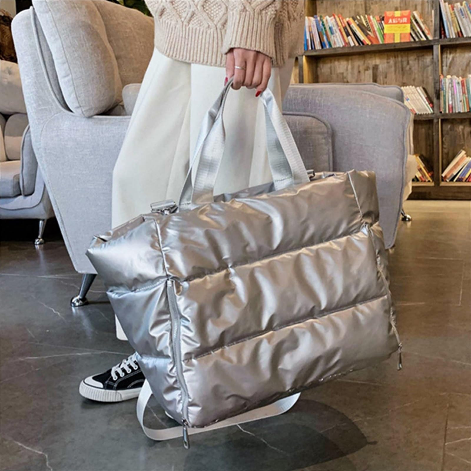 Borsa per Racchetta da Tennis Borsa da palestra da donna in nylon