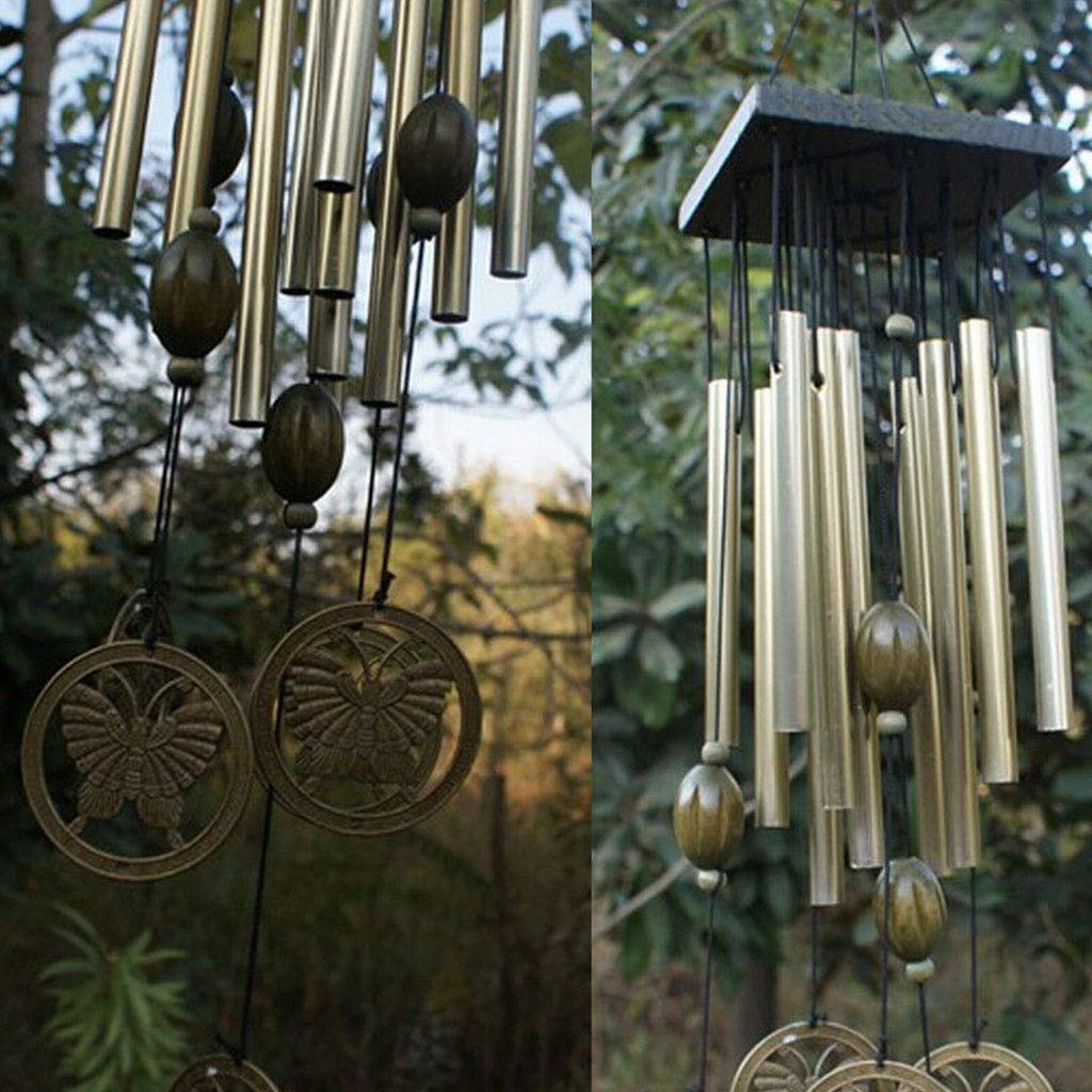 Campana a vento, 1 campana a vento, in rame, per esterni, giardino, decorazione per la casa