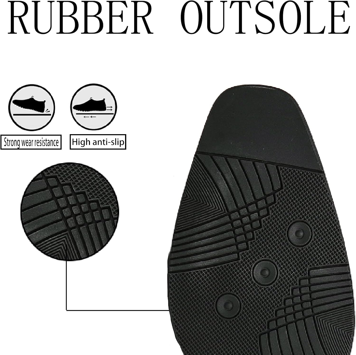 Men's Splice Leather Closed Toe Sandals with Adjust Buckle Strap Anti-Slip Breathable Pointed Toe Block Heel Slides Sandals for Business Walking Driving Office Dress Shoes
