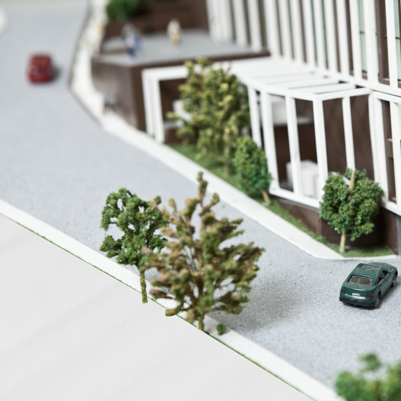 BESPORTBLE Mini Snowfield Mat Plastic Snowfield Model Christmas Fake Snow DIY Landscape