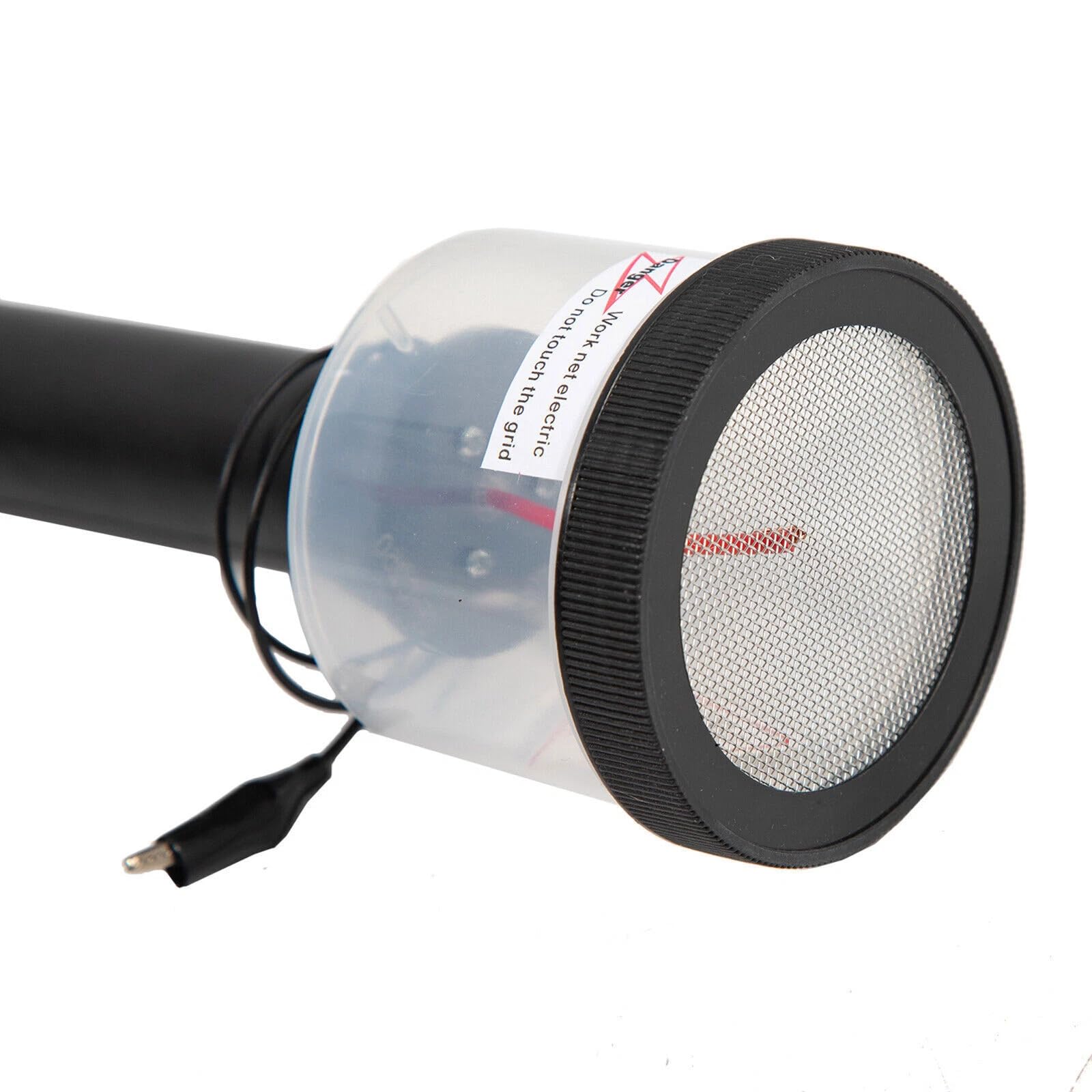 Applicatori statici per erba elettrostatica compatta con 2 griglie in acciaio inox e funzionamento a batteria, floccaggio statico per modellismo e terrari