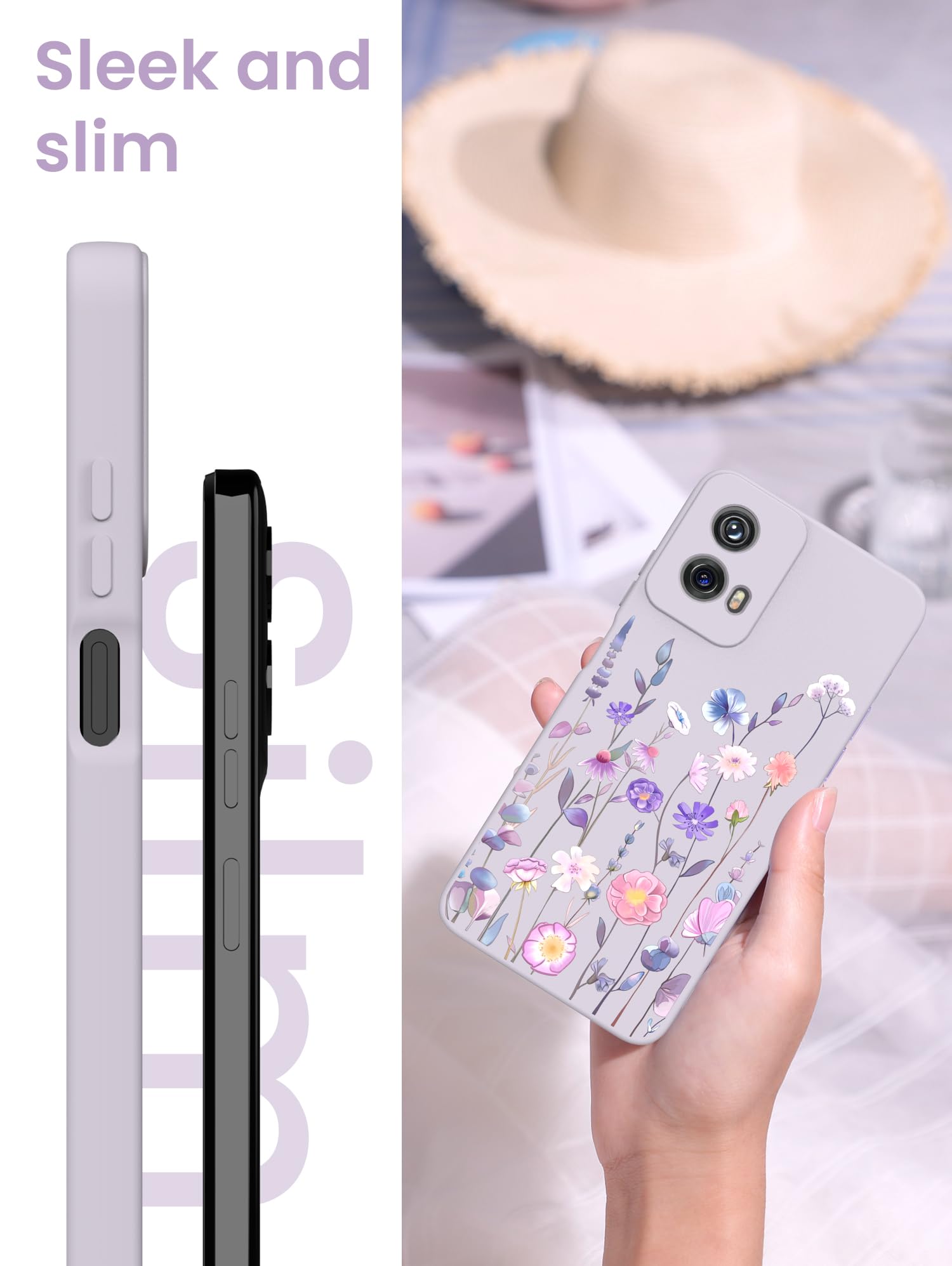 Coque De Téléphone Pour Motorola Moto G53, Fine, Anti-rayures