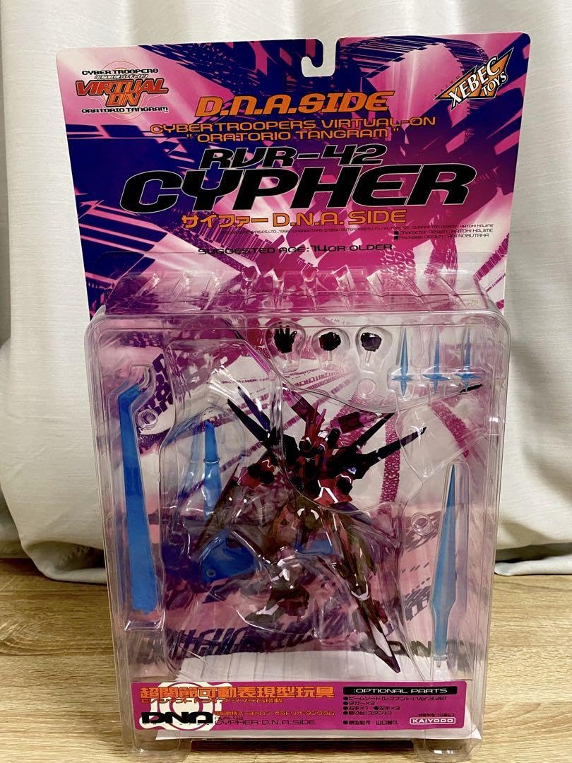 Amazon.co.jp: 海洋堂 電脳戦機バーチャロン サイファーDNASIDE : ホビー