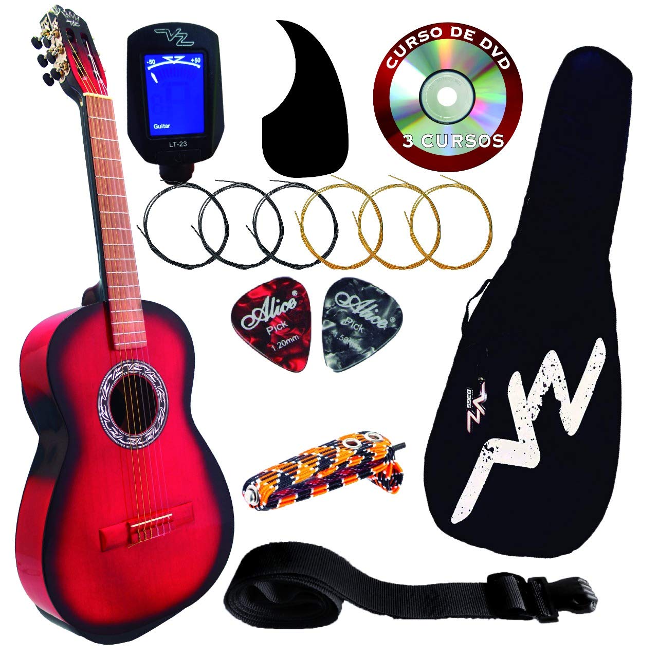 Guitarra Acústica Modelo 2-A Super Paquete