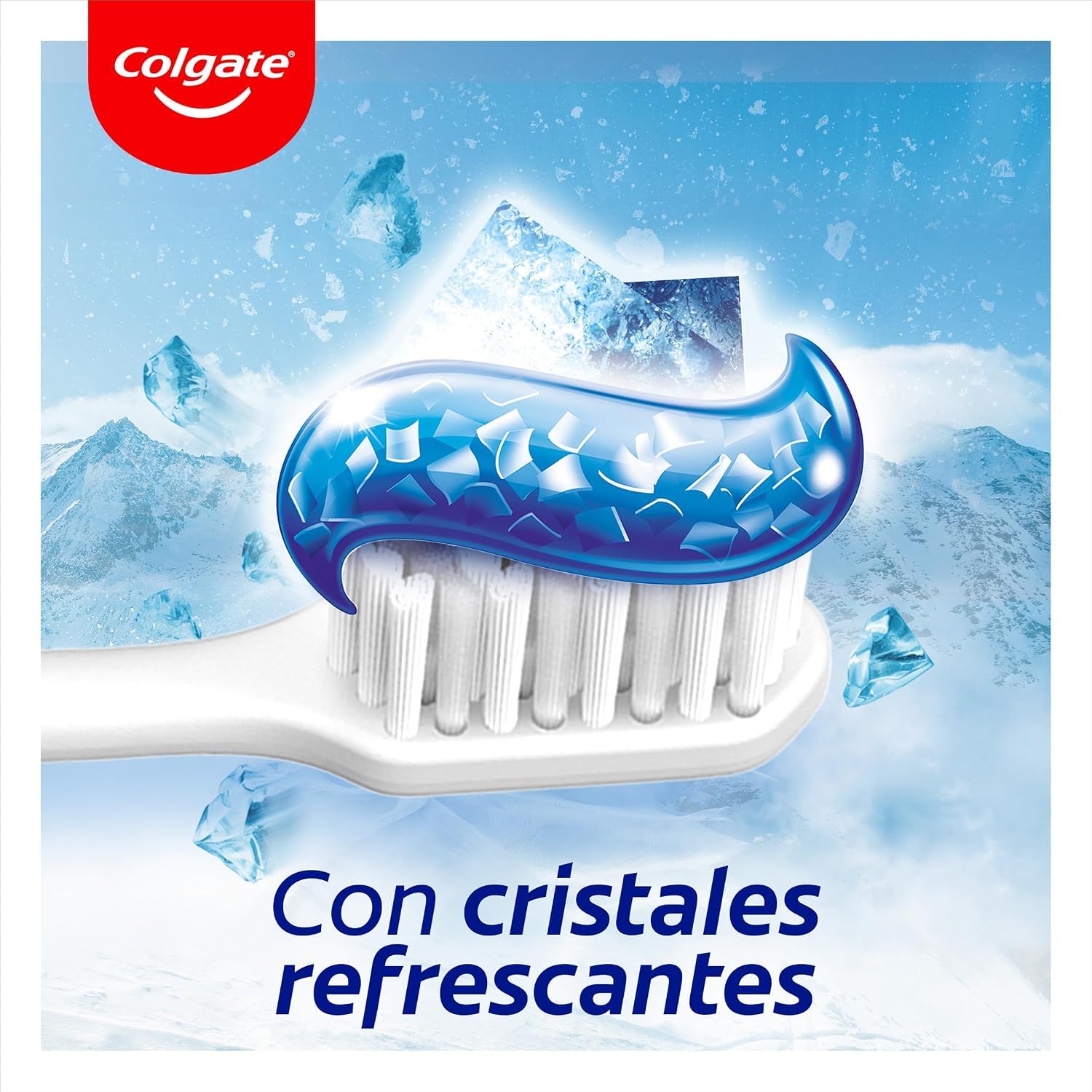 Colgate Max Fresh dentifricio con cristalli rinfrescanti 12 x 75 ml | dentifricio fresco durevole | sapore di menta fresca | protezione contro la carie